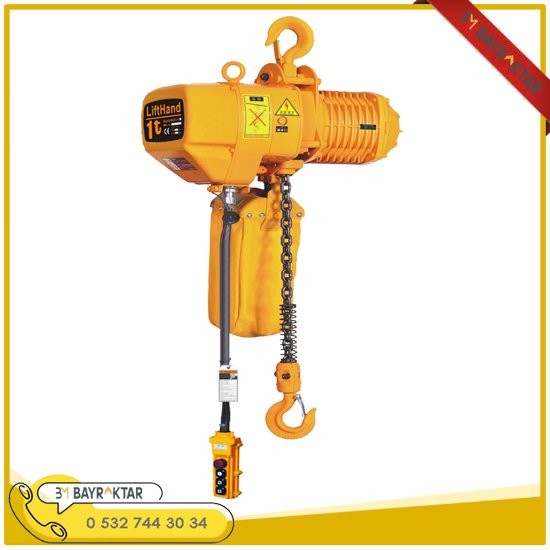 1 TON 2 HAREKETLİ ZİNCİRLİ VİNÇ