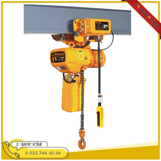 1 TON 4 HAREKETLİ ZİNCİRLİ VİNÇ