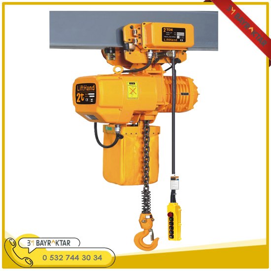 2 TON 4 HAREKETLİ TEK ZİNCİRLİ VİNÇ