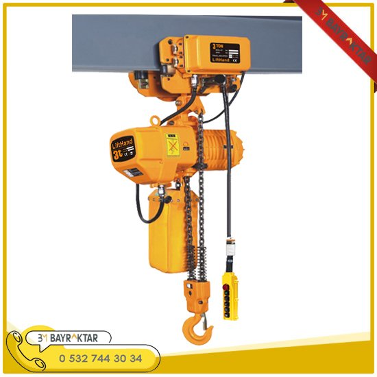 3 TON 4 HAREKETLİ ÇİFT ZİNCİRLİ VİNÇ