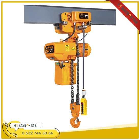 5 TON 4 HAREKETLİ ZİNCİRLİ VİNÇ